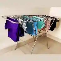 Stainless Steel Large Clothes Drying Rack | Foldable & Durable