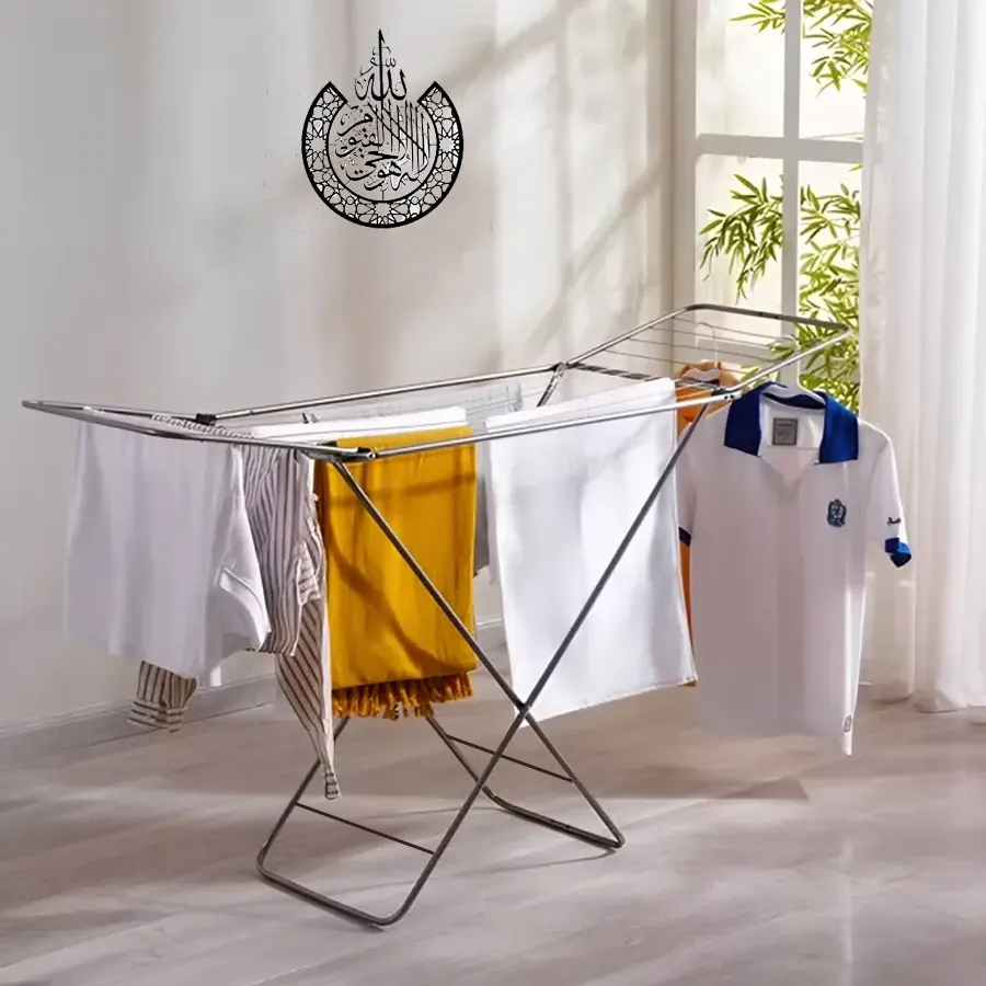 Premium SmartFold Stainless Steel Cloth Drying Stand